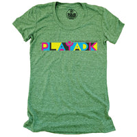 Women's Play ADK Banner Logo T-shirt