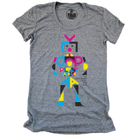 Women's Play ADK Robot T-shirt